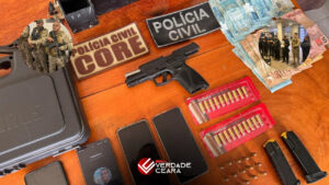 Operação policial prende suspeitos de latrocínio brutal contra idoso e apreende armas e dinheiro em Tianguá e Barras nesta segunda(19).